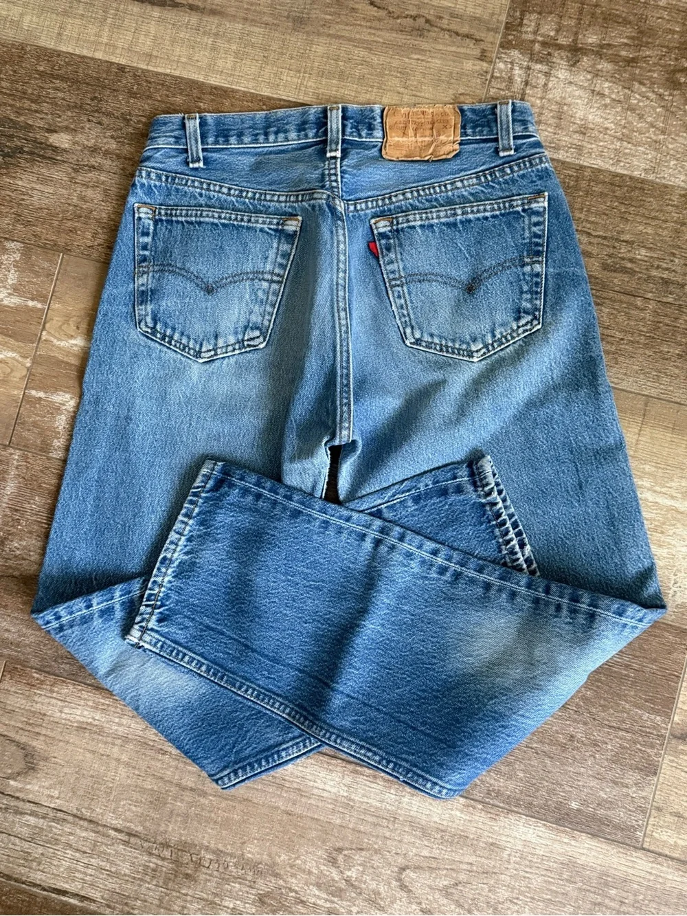 Vintage 1988 Levi's Men's 501 Straight Leg Jeans Classic Rinse Wash 33 X 30 USA
